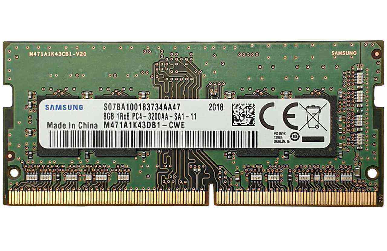 Samsung 8GB RAM DDR4 PC4-2133P (PC4 17000) M471A1K43DB1-CWE NOTEBOOK RAM BELLEK